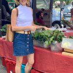 Farmer's market shopping and healthy summer bucket list from Lisa at Midlifeinbloom.com