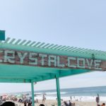 Crystal Cove beach in California