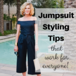 5 jumpsuit styling tips that work for everyone from Lisa at Midlifeinbloom.com