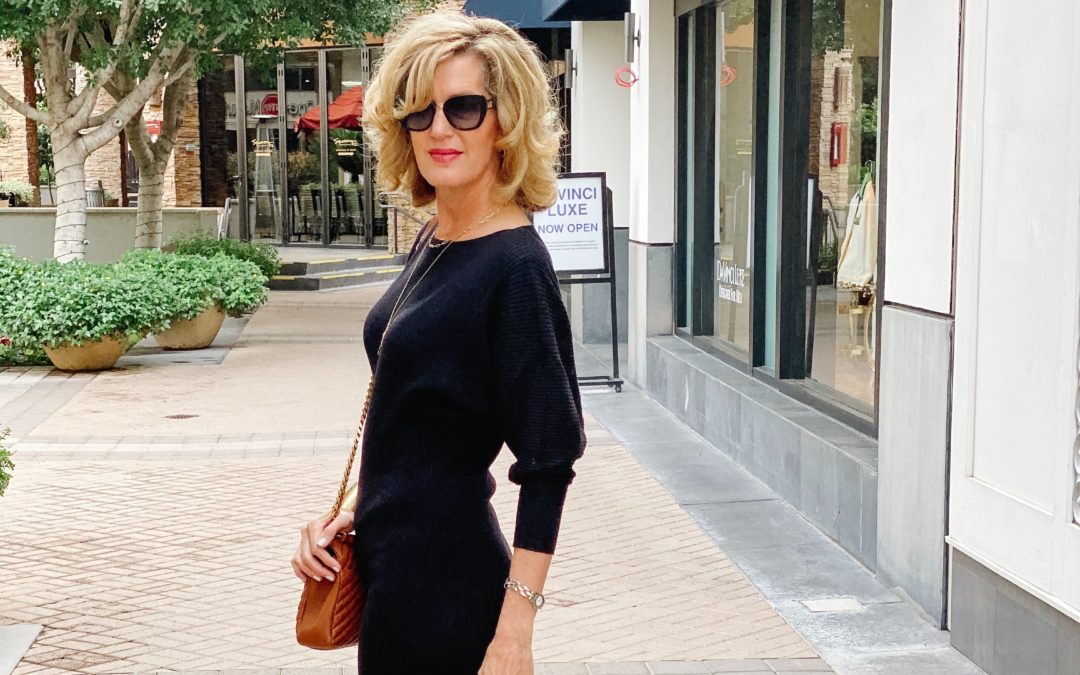 The Most Flattering Sweater Dress