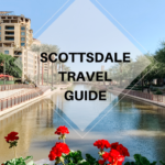 Pinterest graphic for Scottsdale Travel Guide from Lisa at MidlifeInBloom.com