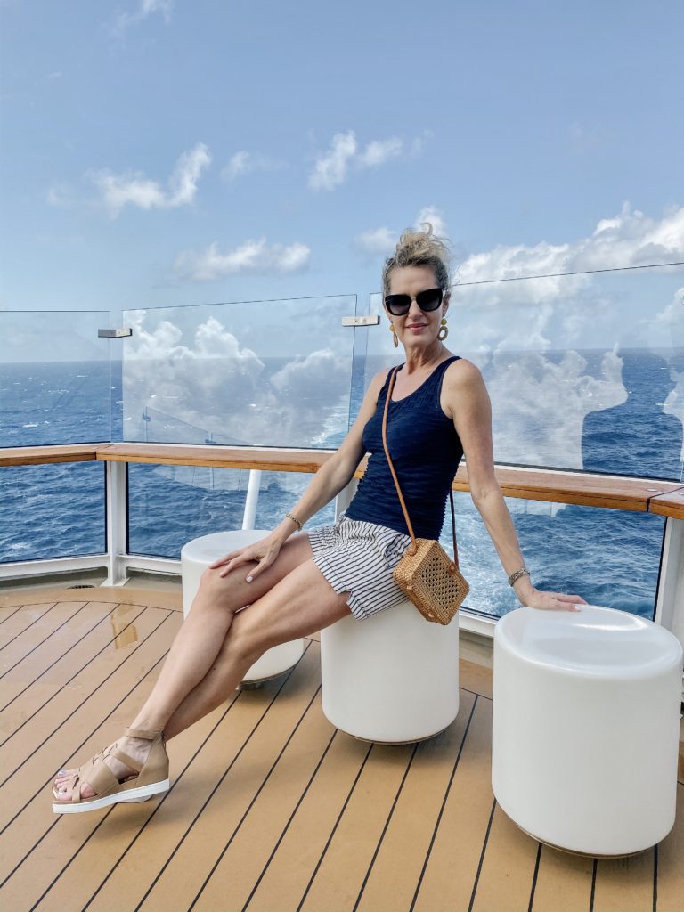 Lisa from MidlifeinBloom.com shares pictures from a Caribbean cruise