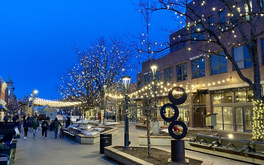 Old Town Square in Fort Collins, CO