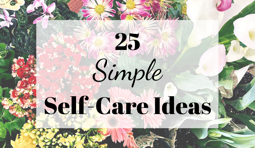 Blog post featured image for self-care ideas