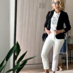 Easy and chic spring outfit from Lisa at midlifeinbloom.com